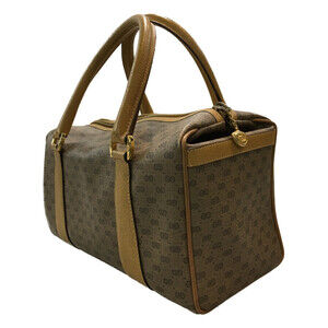 Gucci bag Brown canvas monogram Boston GG